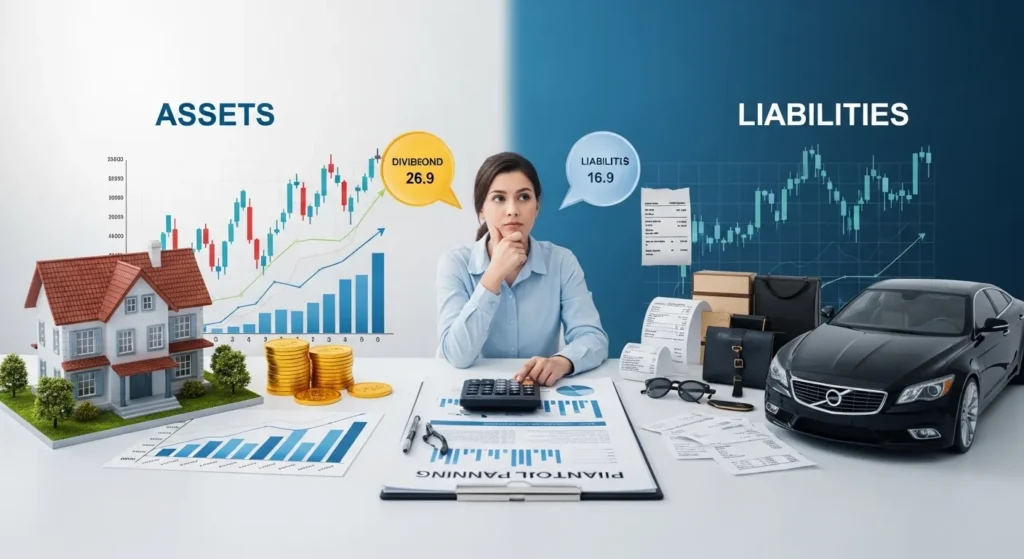 ativos passivos investimentos