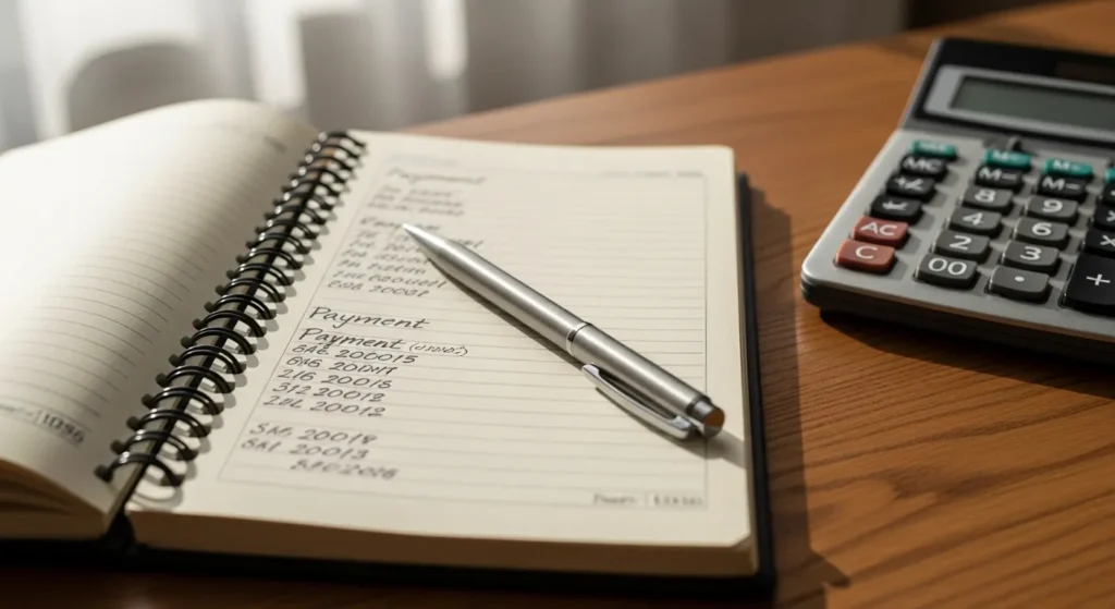 caderneta anotacoes controle dividas