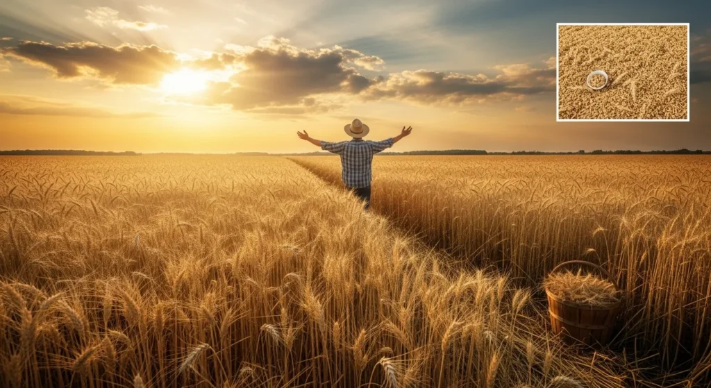 colheita prosperidade financeira