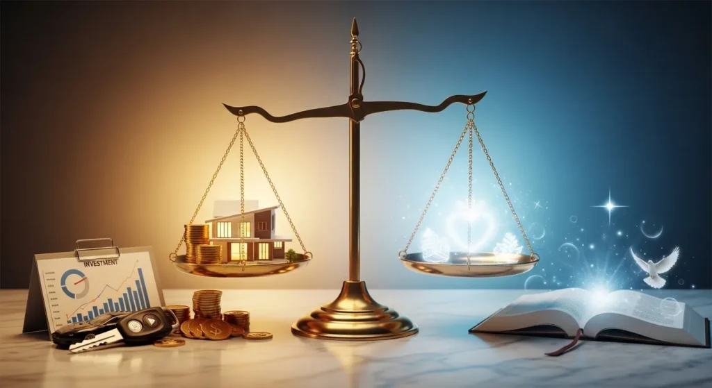 dilema riqueza espiritualidade