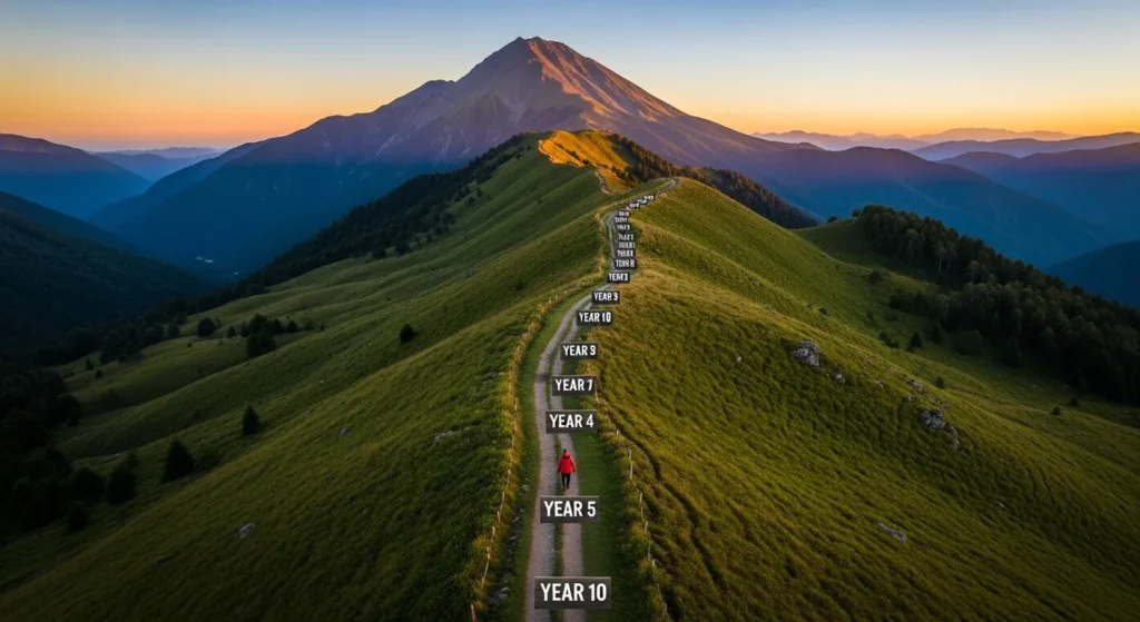 7 Armadilhas Financeiras da Classe Média e Como Evitá-las 4 mentalidade longo prazo riqueza