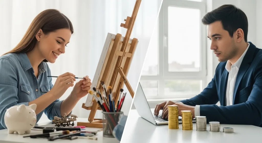 7 Armadilhas Financeiras da Classe Média e Como Evitá-las 3 paixao versus profissao rentavel