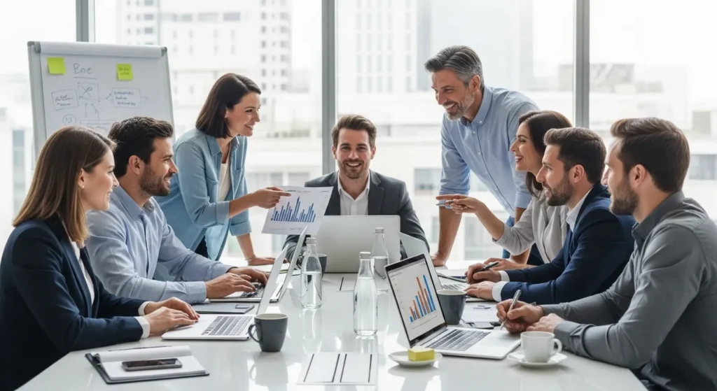 trabalho em equipe prosperidade