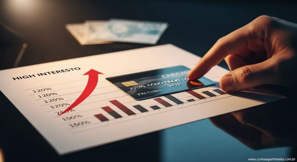 Como Sair das Dívidas e Recuperar Sua Vida Financeira 3 Cartão de crédito com juros altos no Brasil — estratégias para sair das dívidas